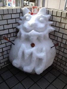 猫ダルマ 雪だるま 横浜 音楽教室 モアハーニー